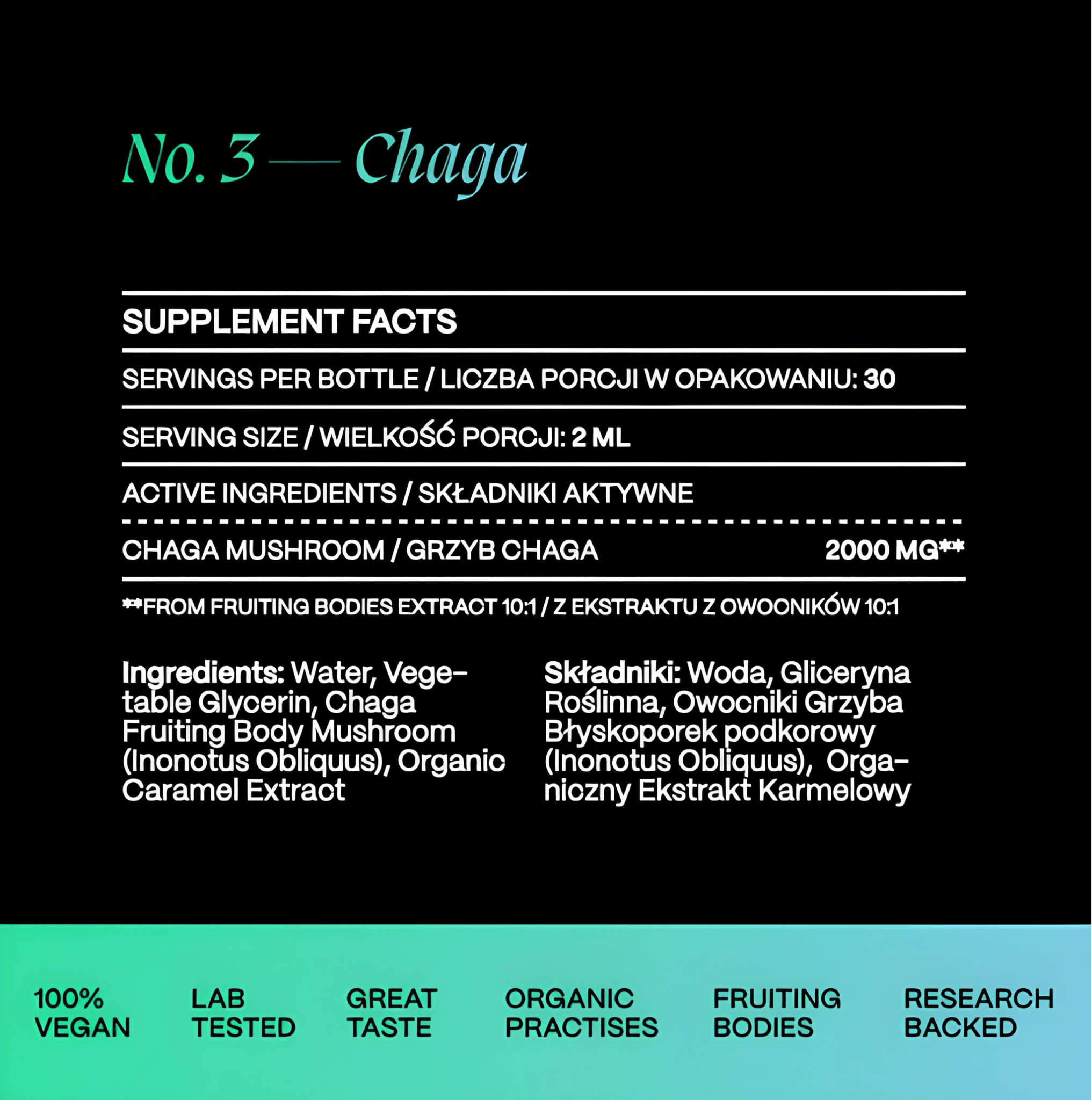 No. 3 — Chaga - Soma
