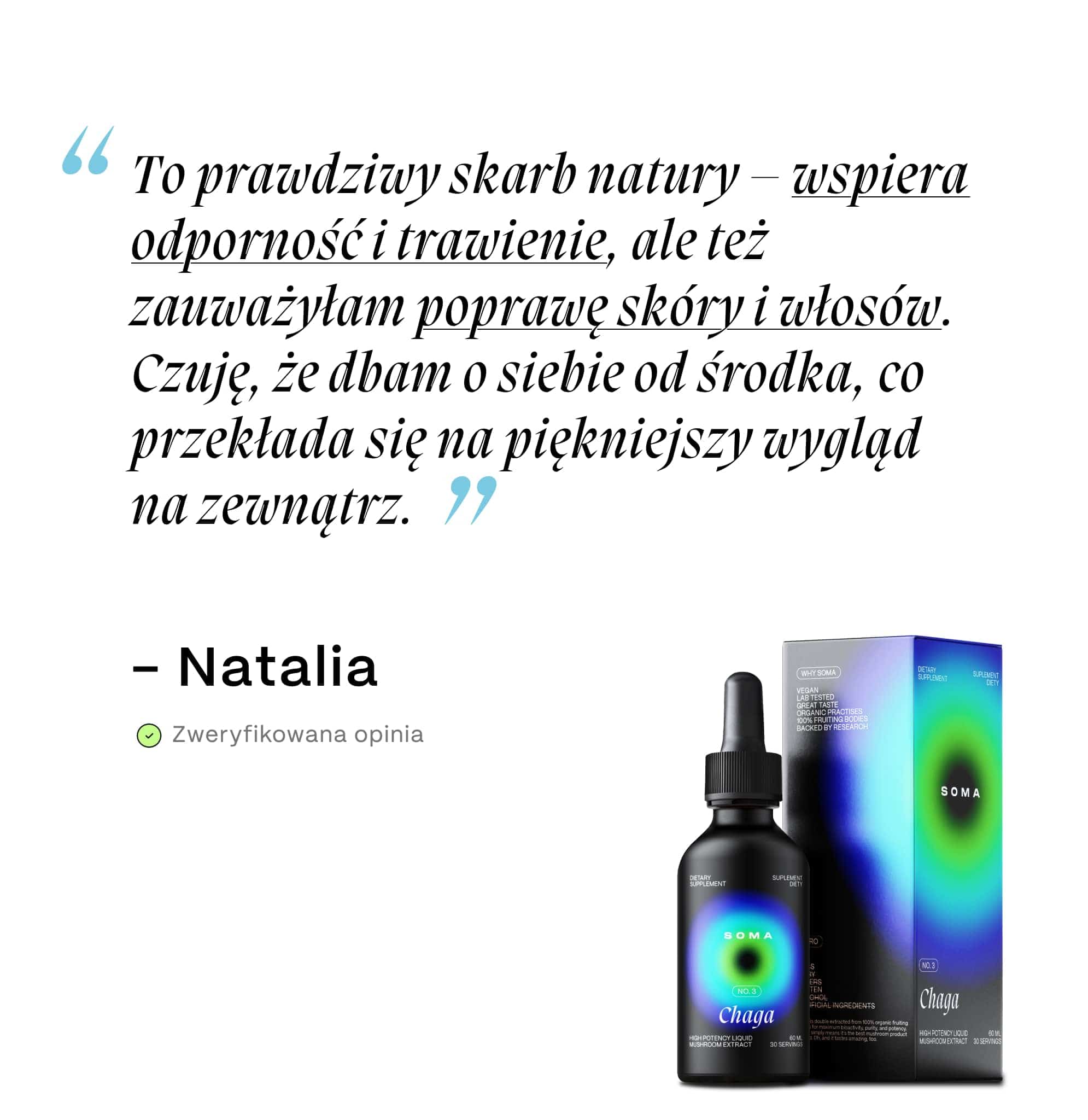 Chaga – Płynny Ekstrakt