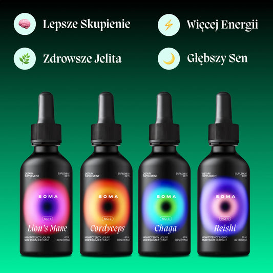 Kompletny Zestaw Grzybów