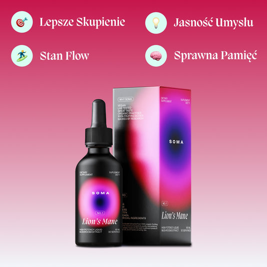 Lions Mane – Płynny Ekstrakt